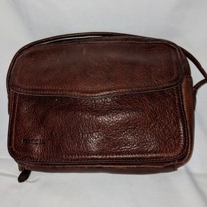 Fossil Leather Crossbody Bag